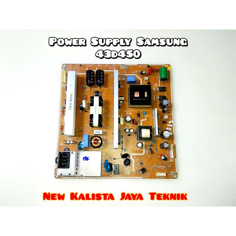POWER SUPPLY TV SAMSUNG 43D450 ORIGINAL BN44-00442B MB SAMSUNG 43D450 REGULATOR TV 43D450 PSU 43D450