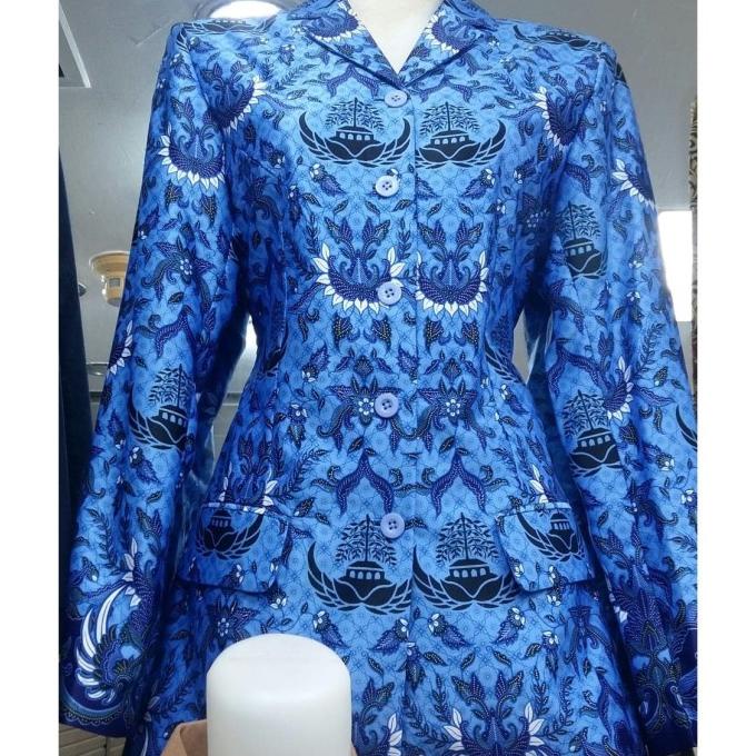 SERAGAM PNS KOPRI WANITA (SEMI SUTRA)atasan