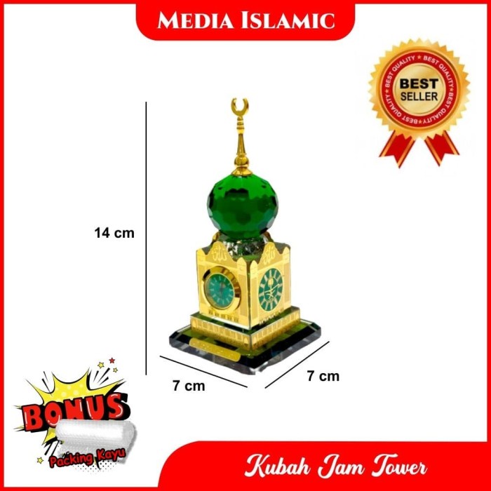 Miniatur Kubah Jam Mekah Sedang Ready