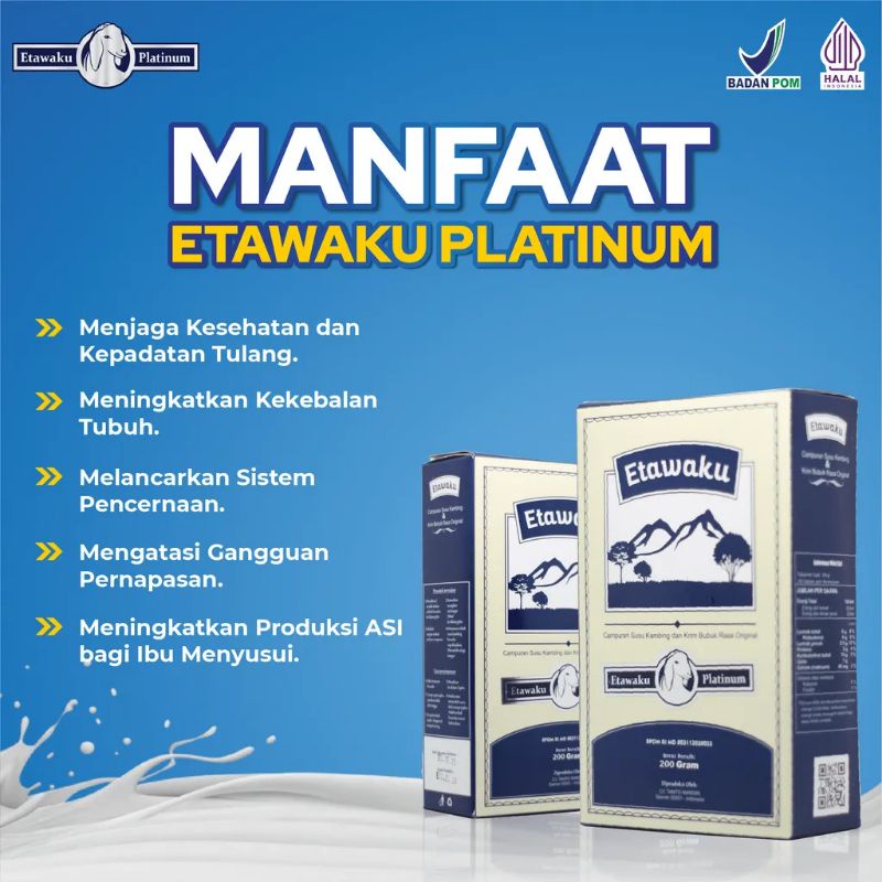 

Susu Kambing Etawaku Platinum