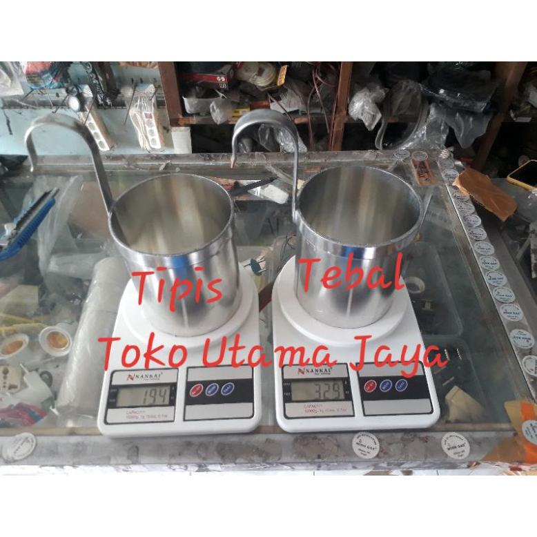 Limited - Canting Minyak 1kg Tebal / Canting Minyak Sayur 1Kilo / Takaran Minyak 1 Kg / Takeran Miny