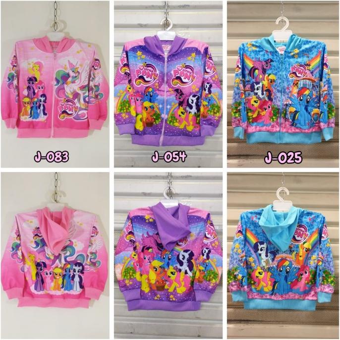 Jaket Anak Little Pony / Sweater Anak Little Pony J-025