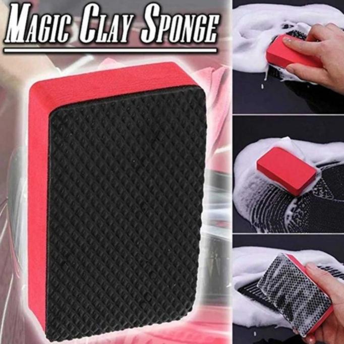 Magic Clay Sponge / Clay Bar Sponge / Sponge Magic Clay Kode 826
