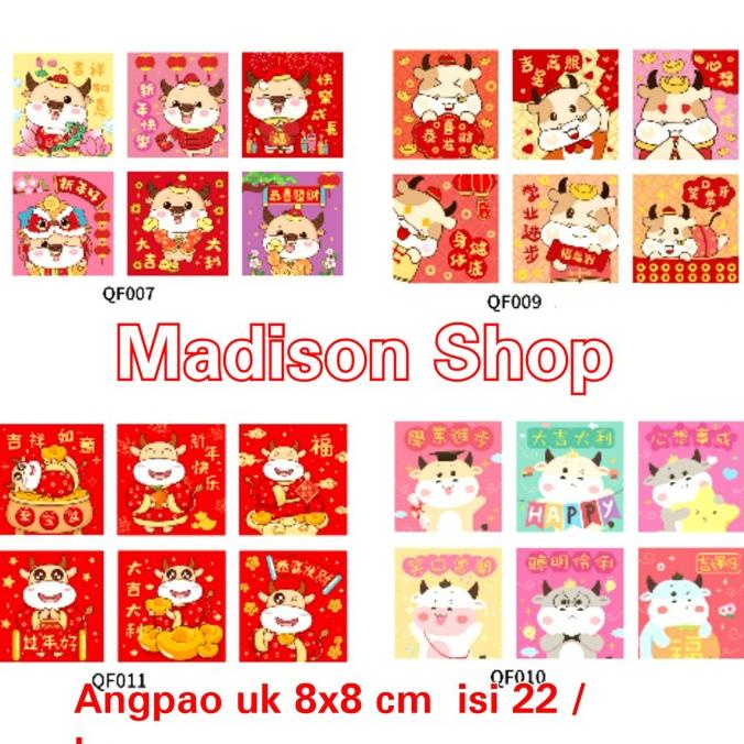 

din GROSIR Angpao Imlek 2021 Angpau Kerbau Murah Ampao Kecil Grosir Baru