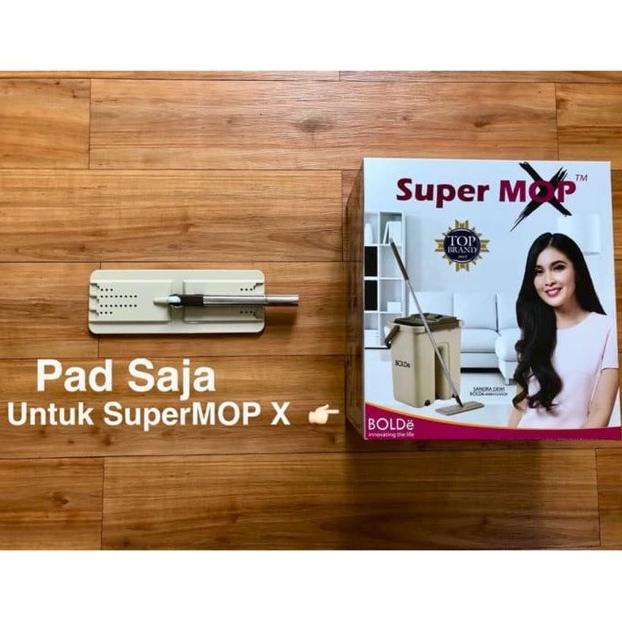 Pad Mop Head / Super Mop Plate - Kepala Pel Super Mop Bolde X / Bolde