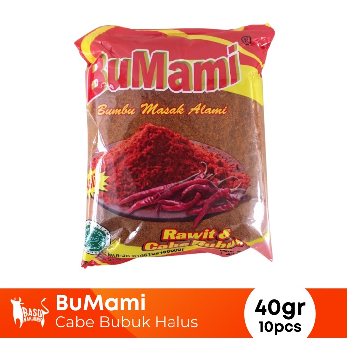 

Buma Sachet Cabe Rawit Bubuk (Halus) Renceng 10Pcs X 40Gr