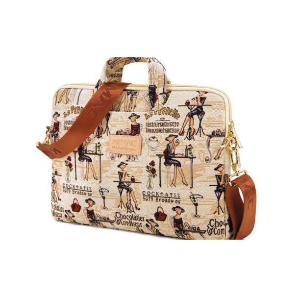 TAS LAPTOP MACBOOK KINMAC LONGSTRAP SHOCKPROOF SIZE 13 14 INCH