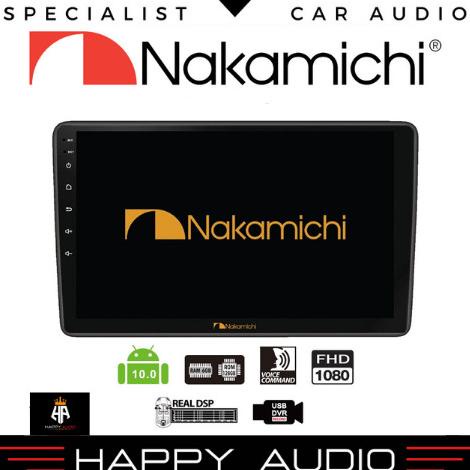 head unit android nakamichi elite pro ram 6gb / rom 128gb 9 inch