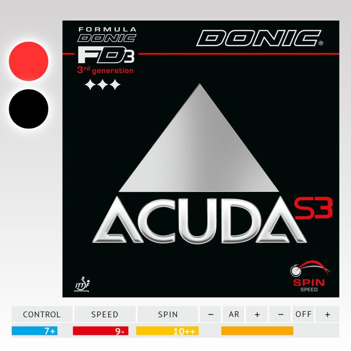 donic acuda s3 / karet bet pingpong