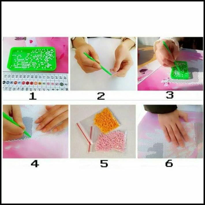 

TERMURAH CRAFT KERAJINAN DIY DIAMONDS PAINTING 9 GOLD FISH IKAN KOI