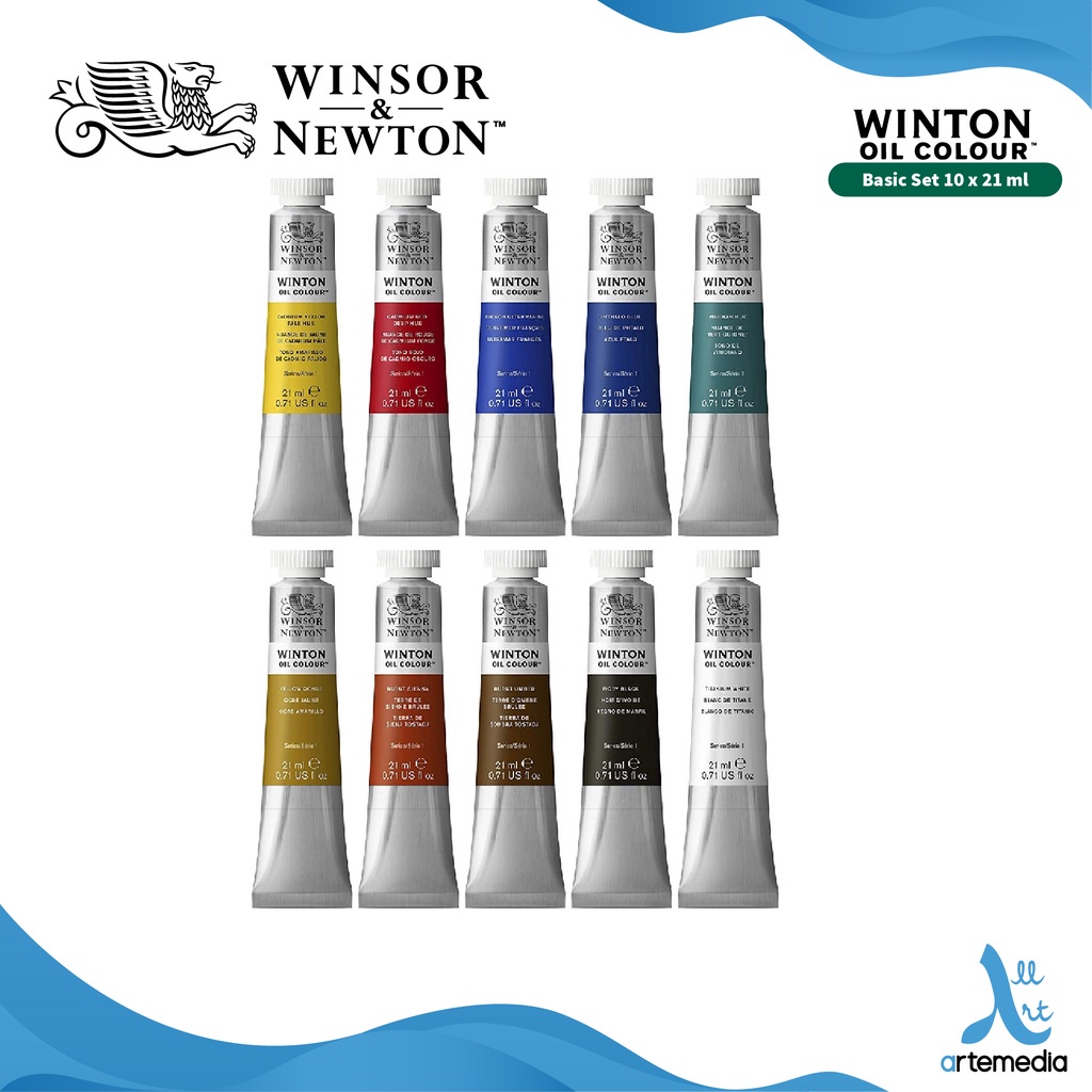 

Cat Nyak Winsor & Newton Winton 10X21Ml Oil Color Paint Set