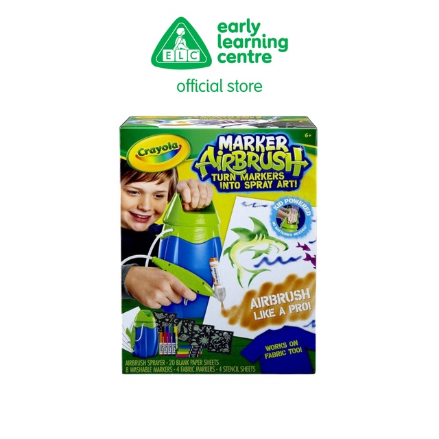 

Crayola Marker Airbrush Set - Peralatan Gambar Anak