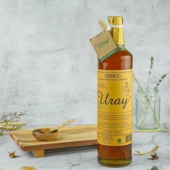 

met MADU URAY 640 ML 875gr GRADE A Raw Honey Hutan Liar BUKAN MADU TERNAK