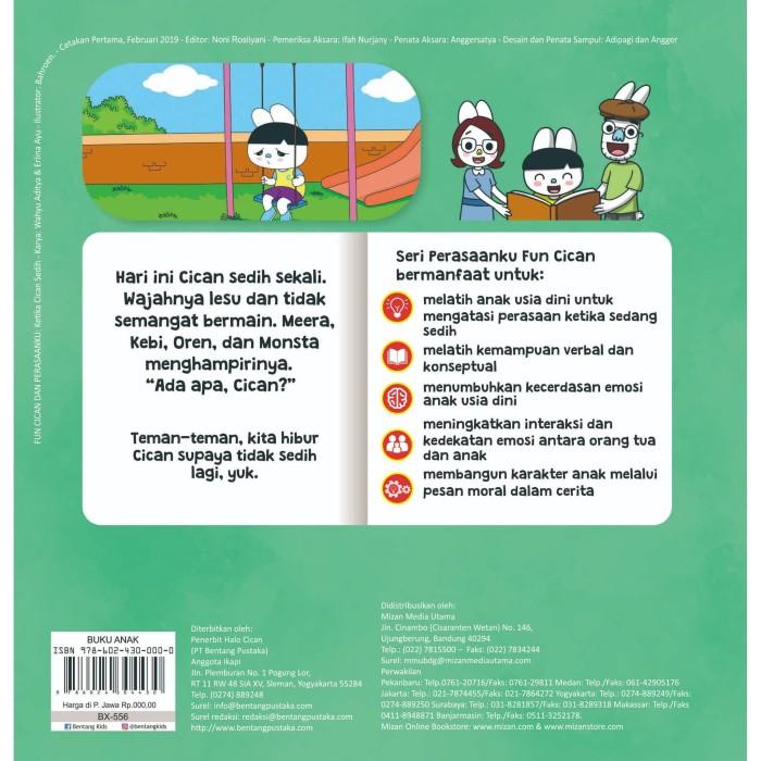 

BUKU ANAK SERI FUN CICAN: KETIKA CICAN SEDIH (BOARDBOOK) Best Seller
