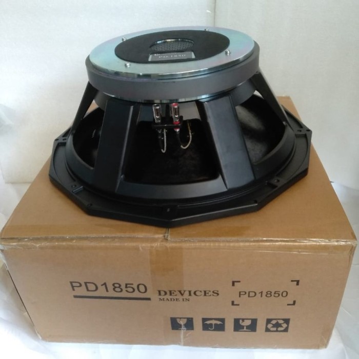 Asli Speaker Komponen Precision Devices Pd1850/Pd 1850 18 Inch Low Ori