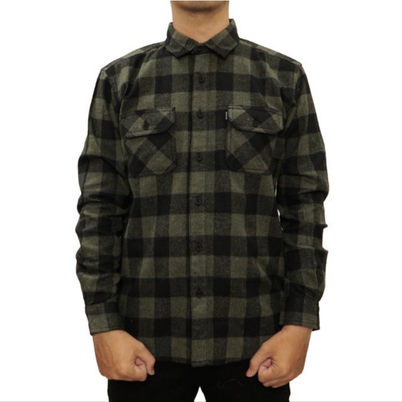 KEMEJA FLANEL BLOODS ORIGINAL S TRUMPEN