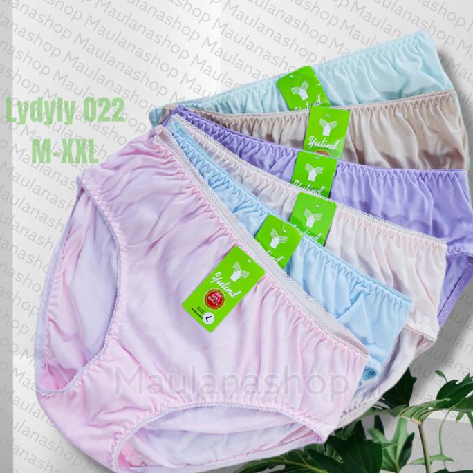 (12Pcs ukuran XXL) Celana Dalam Wanita Yutind 022 / Cd Wanita / Yutind