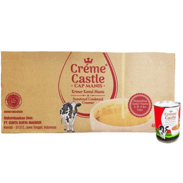 

[Grab Gojek] Susu Kental Manis Creme Castle Dus Favt Terlaris