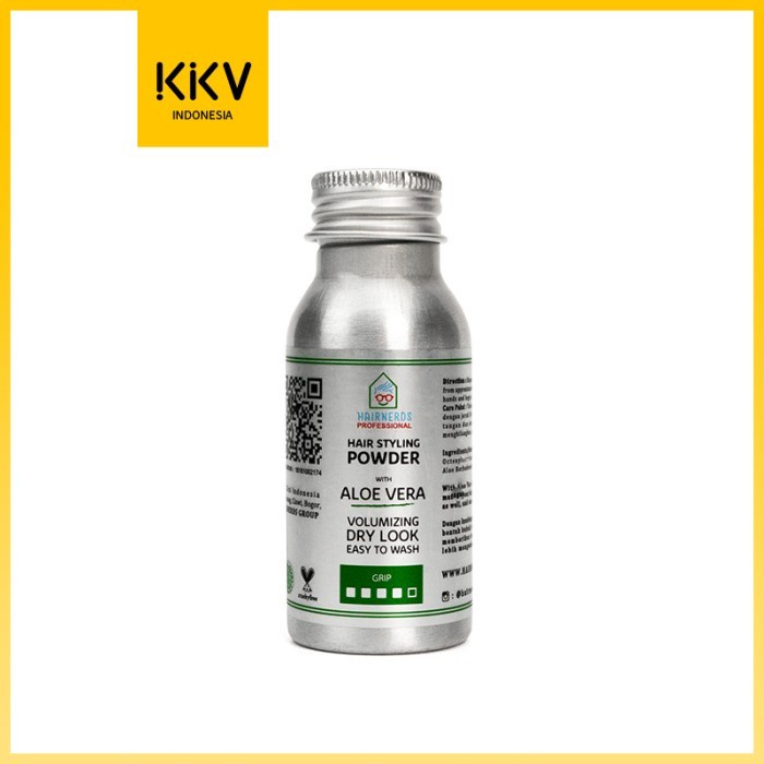 Hair Wax Pomade - Kkv Hairnerds Free Style Dust Powder Pomade Wax Rambut Bubuk