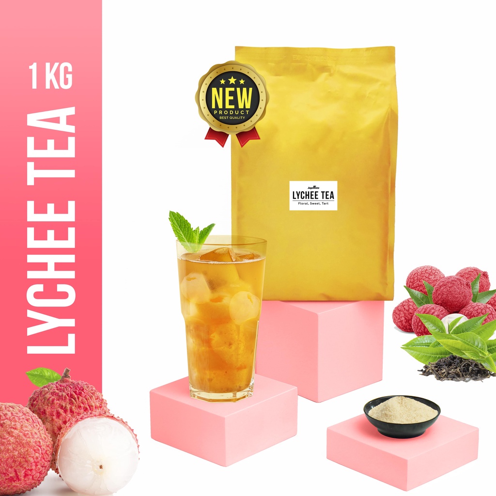 

Jagorista Bubuk Minuman Lychee Tea 1 KG Kualitas Premium GOLD
