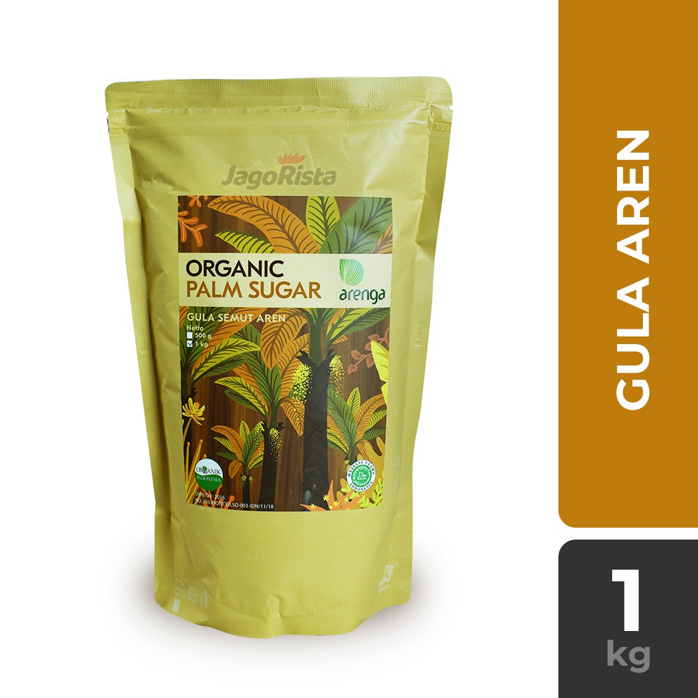 

1 kg - Gula Aren Bubuk / Gula Semut / Organik Palm Sugar / Brown Sugar