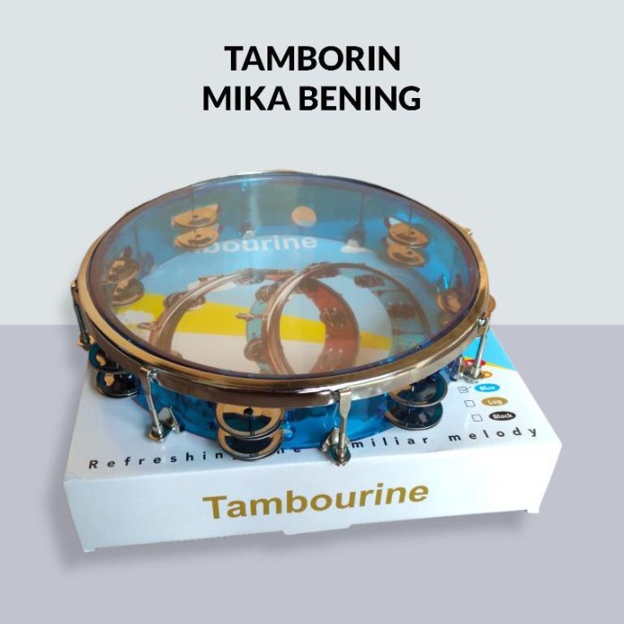 Tamborin - Tambourine Tamborin Rebana Hadroh Mika Bening
