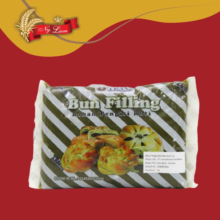 

Promo Trans Bun Filling / Pengisi Roti / Isi Moon Cake Green Tea 1 Kg