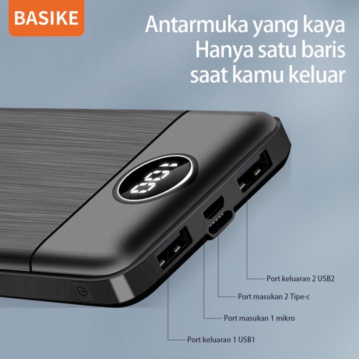 Pt126P Power 10.000Mah 2.1A Display