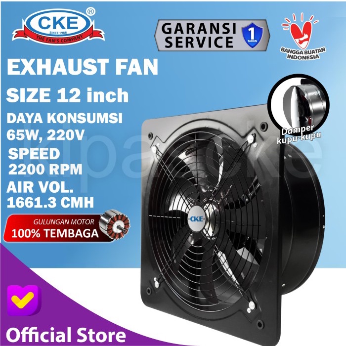 NEW SERIES EXHAUST FAN 10 INCH BOOSTER FAN DUCT FAN EXHAUST FAN DRUM CKE DUCT FAN ORIGINAL TERBARU