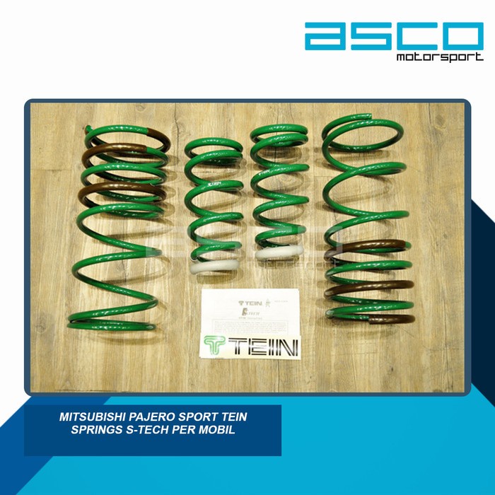 Mitsubishi Pajero Sport TEIN Springs S-Tech Per Mobil Lowering