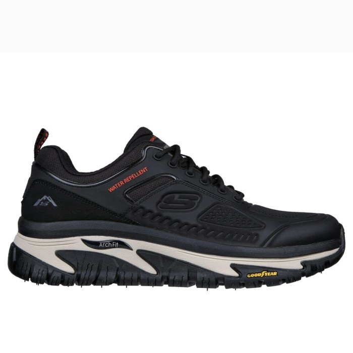 Promo Skechers Outdoor Road Walker Arch Fit Trail Black