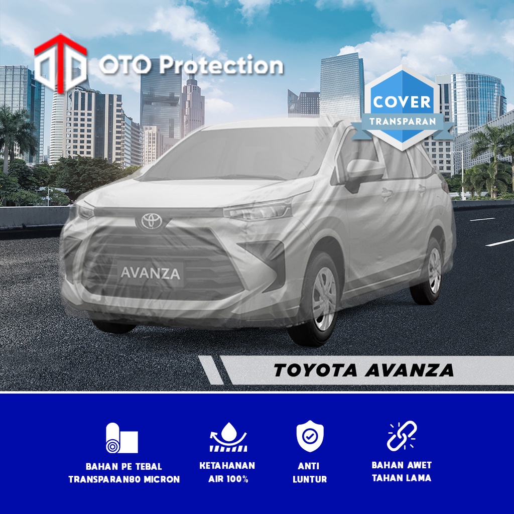 Cover Mobil Transparan Toyota Avanza