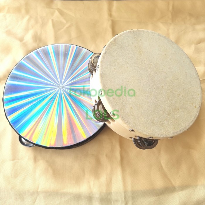 Tamborin - [Dijual] Tamborin Kulit Hologram
