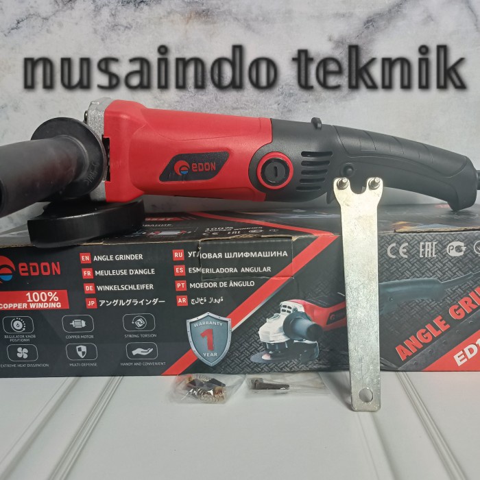 Mesin Gerinda Tangan Edon Ed1-1054T grinda listrik gurinda tangan Edon -Megah CT