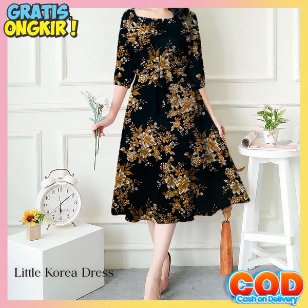 Drews Bju Ke Gereja Formal Drees Pakaian Terusan Rok Dresd Cewek Cantik Korea Drwss Wedding Party Dr