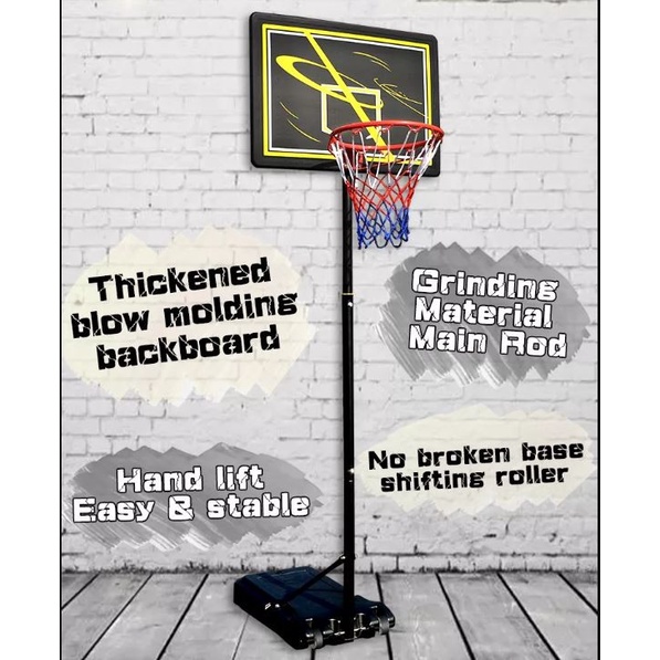 Promo Ring Basket S-018 Procourt Portable Portabel Dewasa Original Pro Court