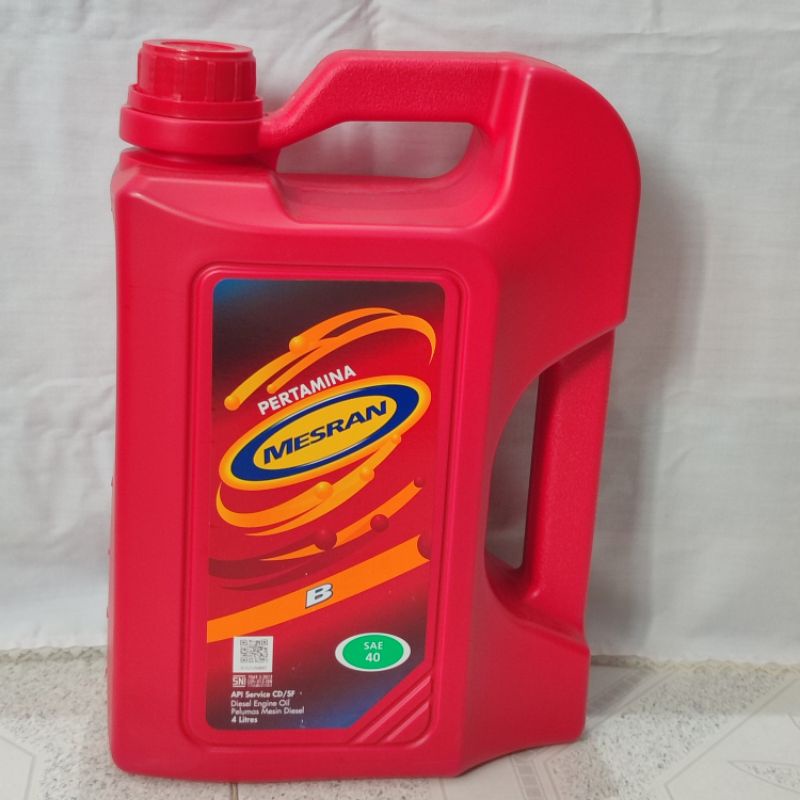 Oli Mesran B SAE 40 | 4L