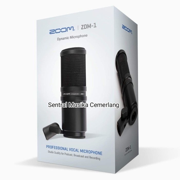 ZOOM ZDM-1 PODCAST DYNAMIC MICROPHONE VOCAL