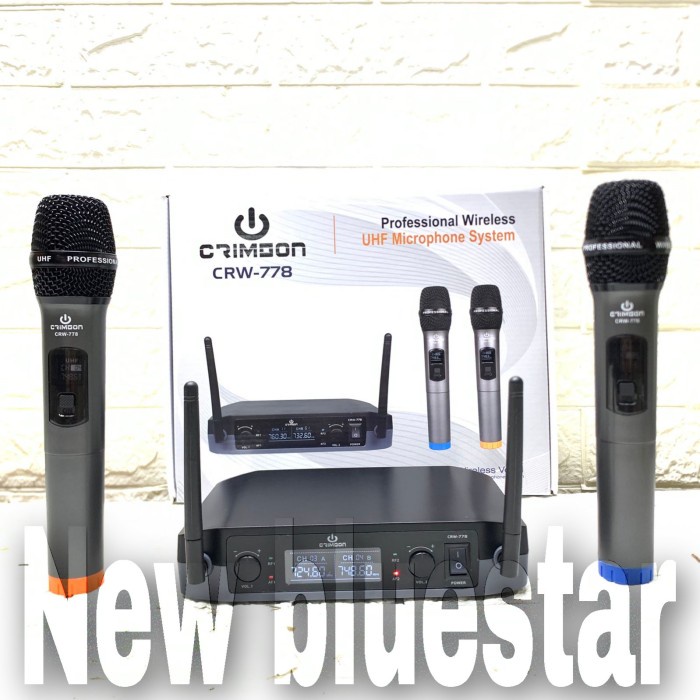 Mic Wireless Crimson CRW 778 Original