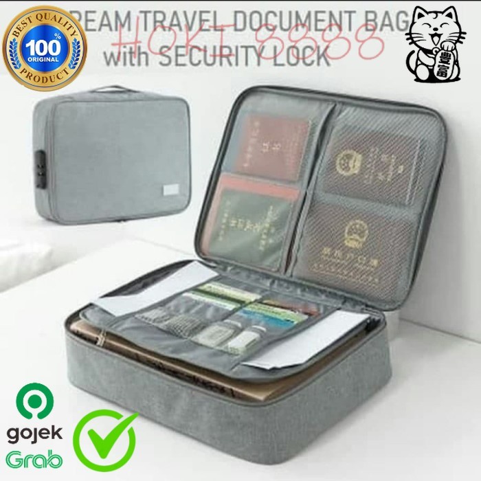 

New Grazem Tas Penyimpan Dokumen Original Premium Hk88 Terbatas