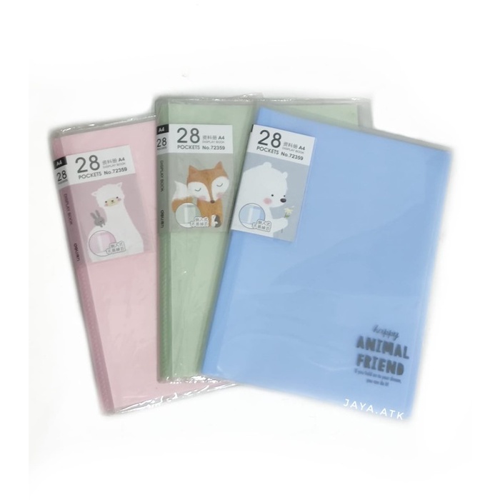 

Ready Map Plastik Dokumen Clear Holder A4 28 Lbr Deli 72359 Lucu Warna Diskon