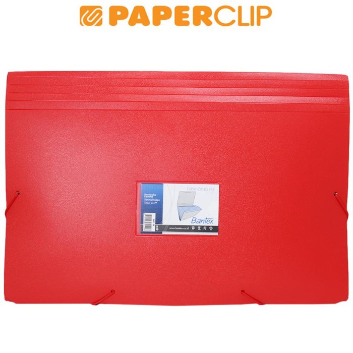 

Promo Expanding File Bantex 3601 Folio 09 Red Harga Spesial