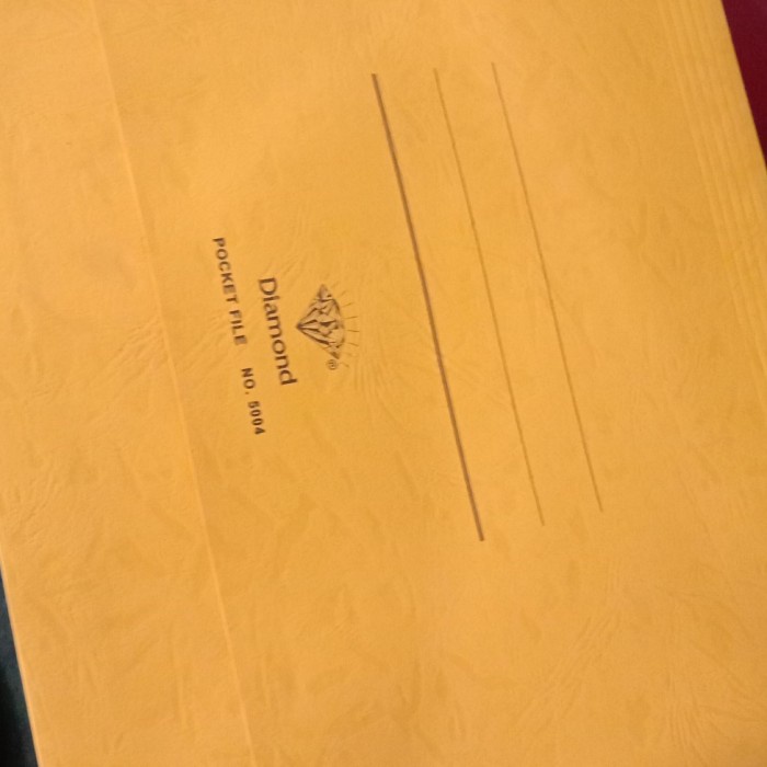 

New Map Pocket File Diamond 5004 Per Dus Ready Stock