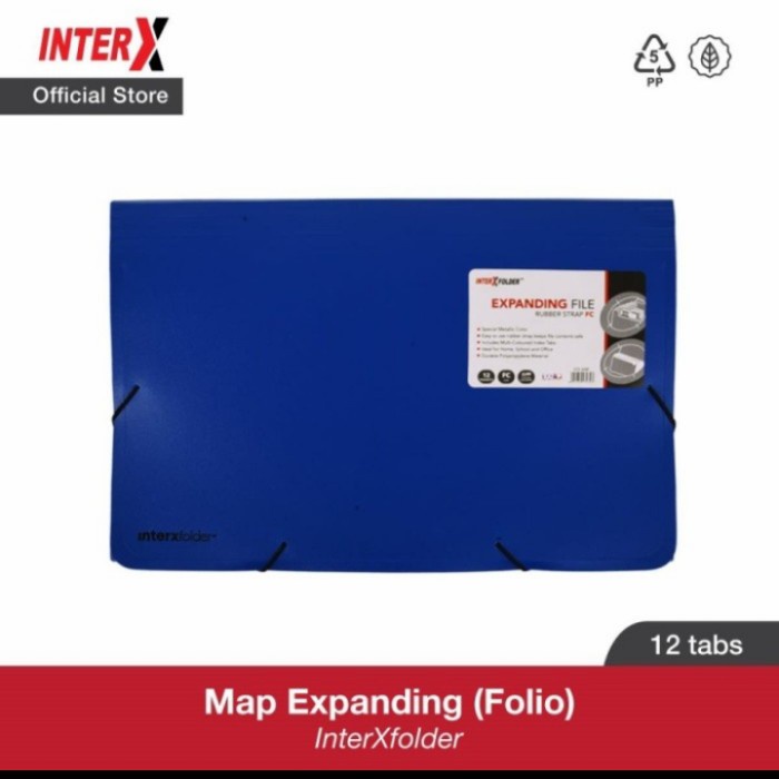 

Ready Expanding File Folio /F4 Inter X Model Tali Original