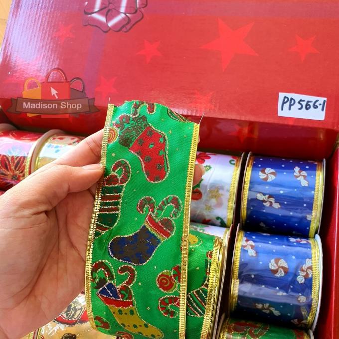 

Pita Rol Motif Natal Kado Dekorasi Pohon Natal Murah Parcel Natal Pengiriman Cepat