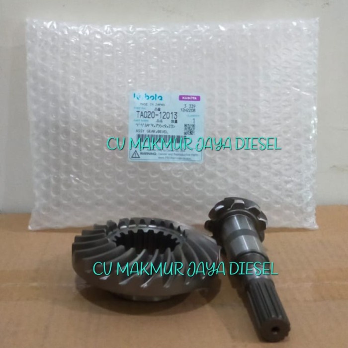 ✨Sale Bevel Gear Gardan Depan L3608 Ta020-12013 Kubota Terbatas