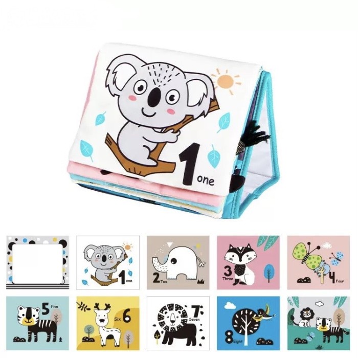 

TERBARU TUMMY SOFT BOOK Playmat tummy baby mainan bayi buku kain