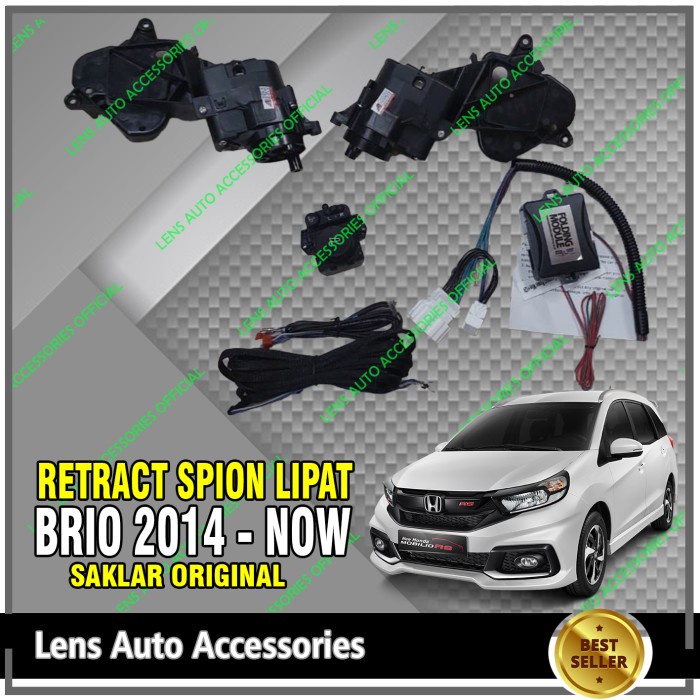 MOTOR SPION LIPAT HONDA BRIO 2019 UP - RETRACT SPION LIPAT BRIO 2019 termurah