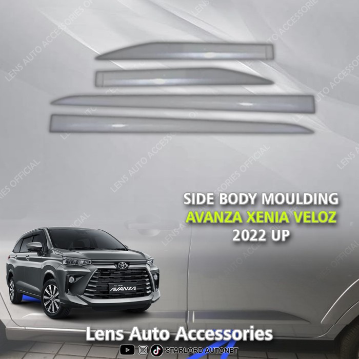 LIST BODY AVANZA 2022 UP - LIST PINTU SAMPING AVANZA XENIA 2022 UP termurah