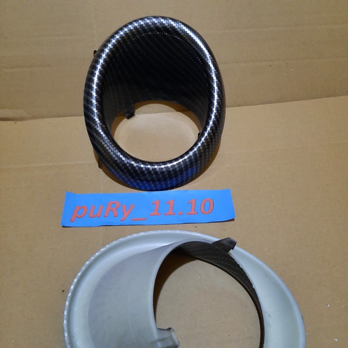 COVER RING FOGLAMP CARBON AYLA 1000CC 2013 2014 2015 2016 ORIGINAL star
